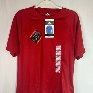 ZEROXPOSUR Cherry Red Sun Protection Top Men’s Size Small 5 Pack NWT